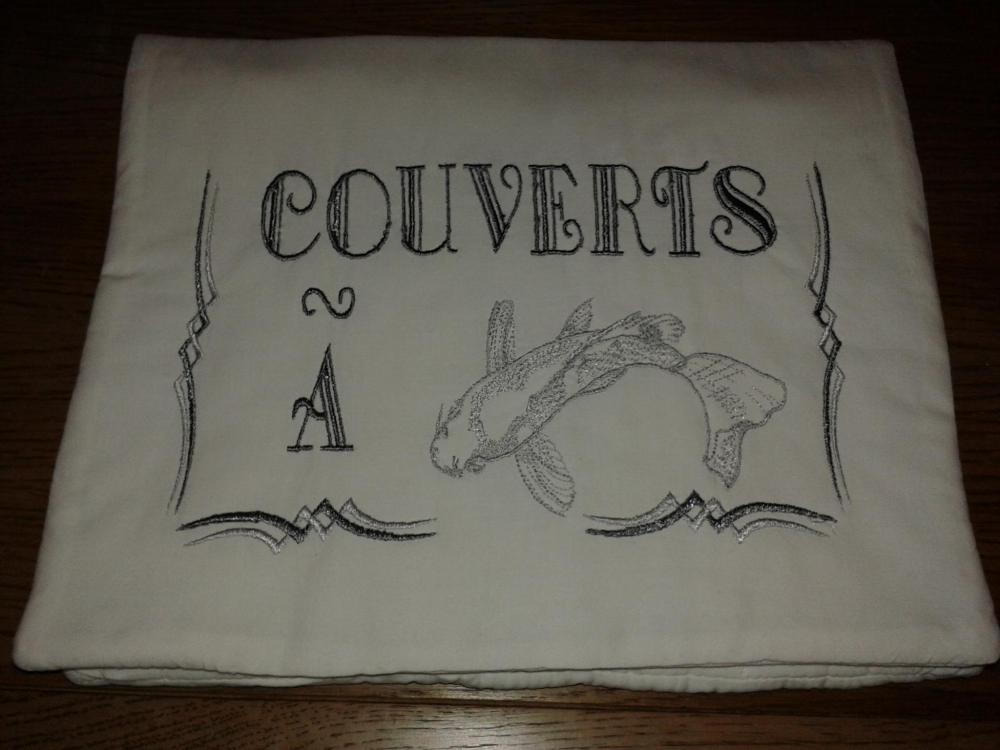 Couverts poisson Claire