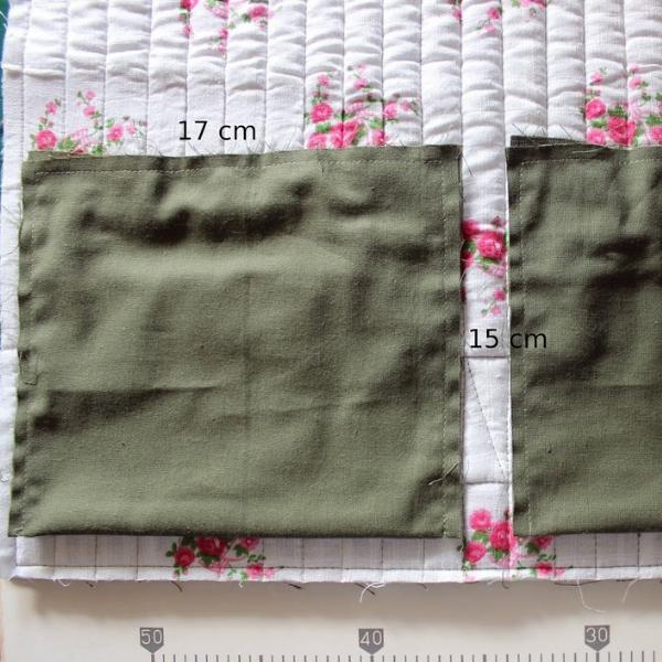 Inner pockets of the backpack wrong side