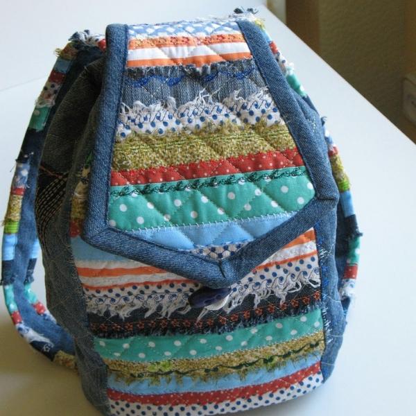 Ways of creating a backpack sewing pattern Machine embroidery