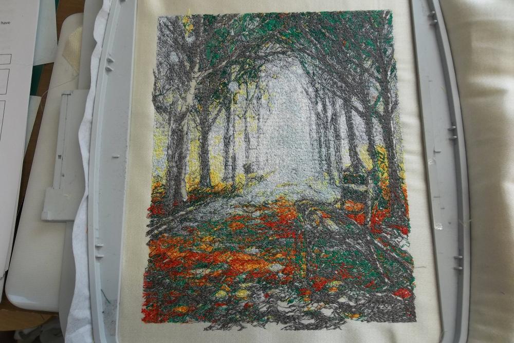 In hoop embroidered park free design class=