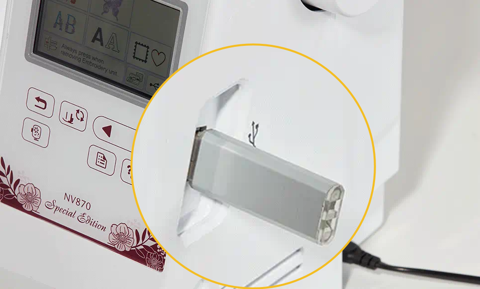 How transfer free embroidery design to Brother machines