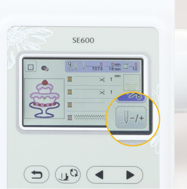 Brother se 600 embroidery machine skip colors