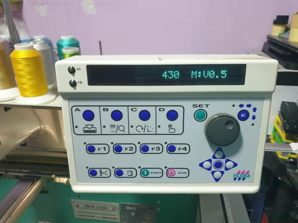 tajima screen error code