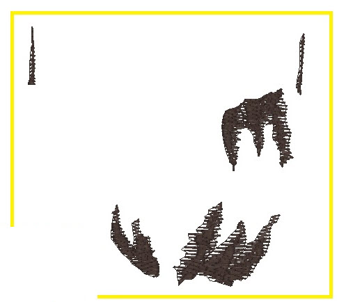 Embroidery design layer 9 antles Embroidery design layer 9 antles