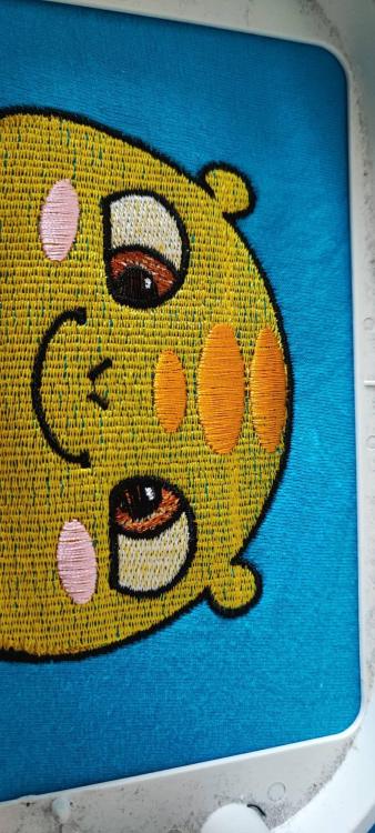 In hoop embroidery design