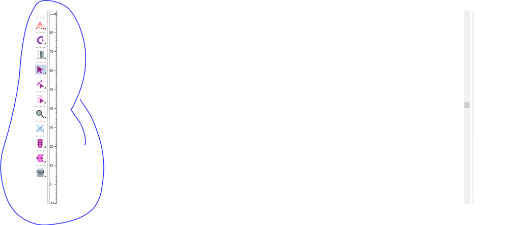 Capture embroidery tool