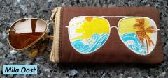 Sunglasses Case Embroidery Design: Unique Gift Idea