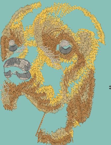 Embroidery design Layers 2, 3, 4 16