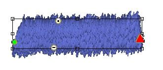 Stitch made with Tool tajima digitizing