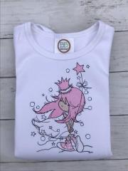 Dreamy Princess Embroidery Design: A Fairy Tale on Your Shirt