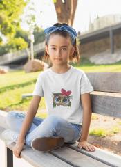 Express Your Love for Owls with Girl with Owl Love Embroidery Design