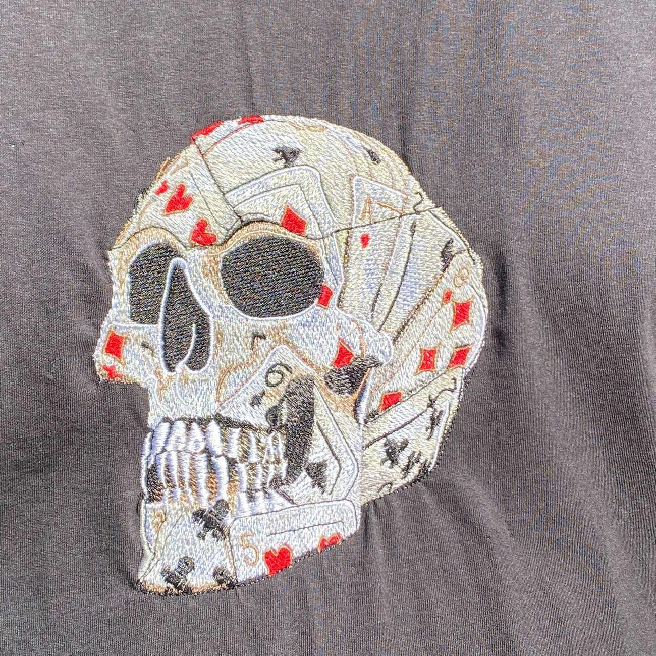 Skull Machine Embroidery Design: Embrace Your Edgy Style