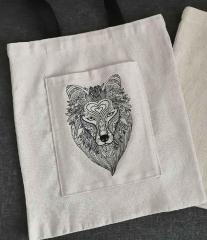 Tribal Wolf Embroidery Design: Unleash Creativity and Embrace Style