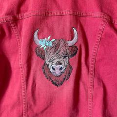 Express Your Style with Farmer's Machine Embroidery Designs on Denim