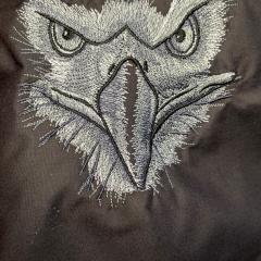 Eagle Gaze Embroidery Design: Stitch Majesty of Eagle into Creations