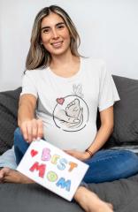 Embroidered T-Shirts for Expectant Mothers: Celebrate Motherhood