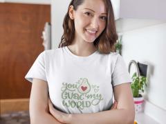 You Guac My World embroidery design: Tee That Ticks