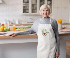 Apron Artistry: Where Kitchen Flair Meets Embroidered Elegance