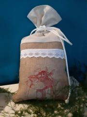 Enchanting Fairy and Flower Embroidery: Perfect for Sweet Bags