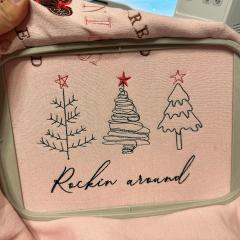 Embroidery Magic: Creating a Festive Wonderland for Christmas