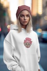 Winter Cool Dog Meets Floral Ghost Embroidery Designs Elevate Fashion