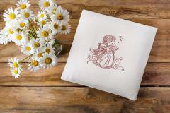 Cotton Pillows Enhanced by Star Angel Embroidery Design