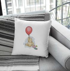 Whimsical Adventures: Pillows Embellished with Pooh and Piglet Design