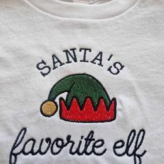 Santa's Favorite Elf Embroidery Design: Festive Fashion Unleashed