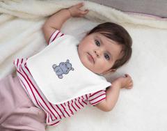 The Adorable World of Embroidered Bibs: A Perfect Gift for New Moms