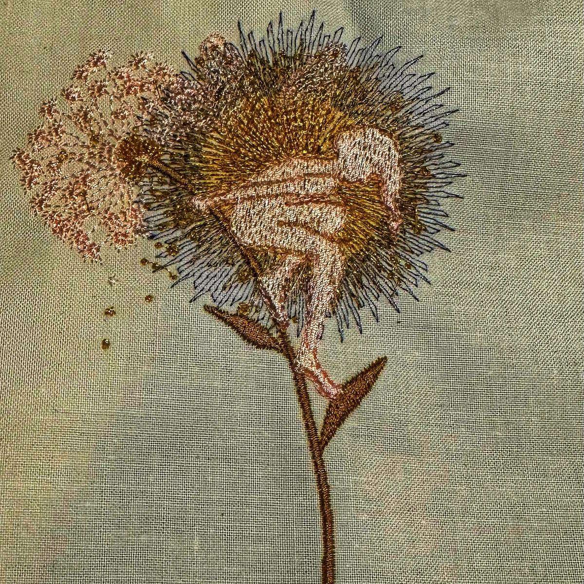Fairy Dandelion Embroidery: A Magical Stitching Journey