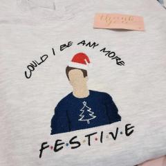 Festive Embroidery Design Review: Unique Christmas Shirt