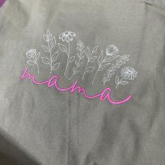 Embroidered Mama Design: Perfect Mother's Day Gift Idea