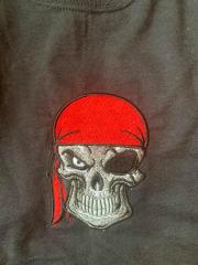 Angry Pirates Skull Design: A Bold Statement in Embroidery