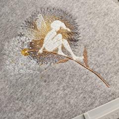In-Hoop Fairy Magic: Dandelion Embroidery Design