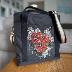 Embroider Elegant Rose Bouquets Embroidery Decorative Stitching Ideas