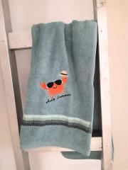Towel-with-hello-summer-crab-free-embroidery-design.jpg