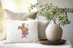 Enchanting Bunny Ballerina Embroidery Design Perfect for Dance Gifts