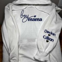 Stitch Pride: Boy Mama Embroidery Design Personalize Your Gear