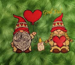 Adorable Gnome Girl Embroidery Design Perfect for Gifts and Decor