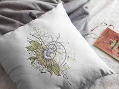 Blend Nature and Art with Chamomile and Geometry Embroidery