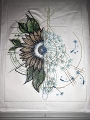 Stitch with Style: Chamomile and Dandelion Embroidery Design