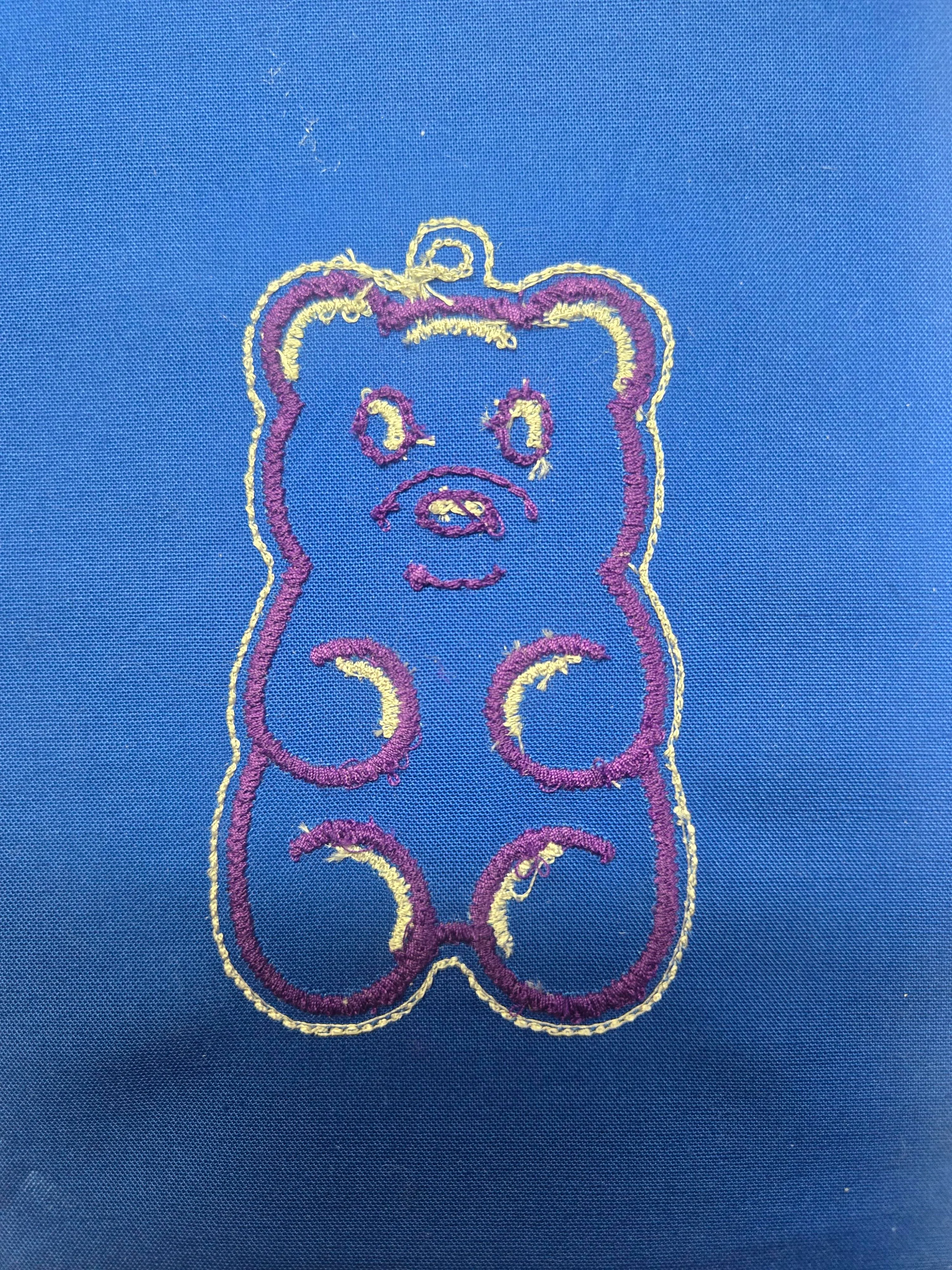 embroidery but the poor bears backside looks terrible embroidery but the poor bears backside looks terrible