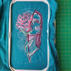 The Symbolism of a Girl’s Soul & Flowers in Embroidery Art
