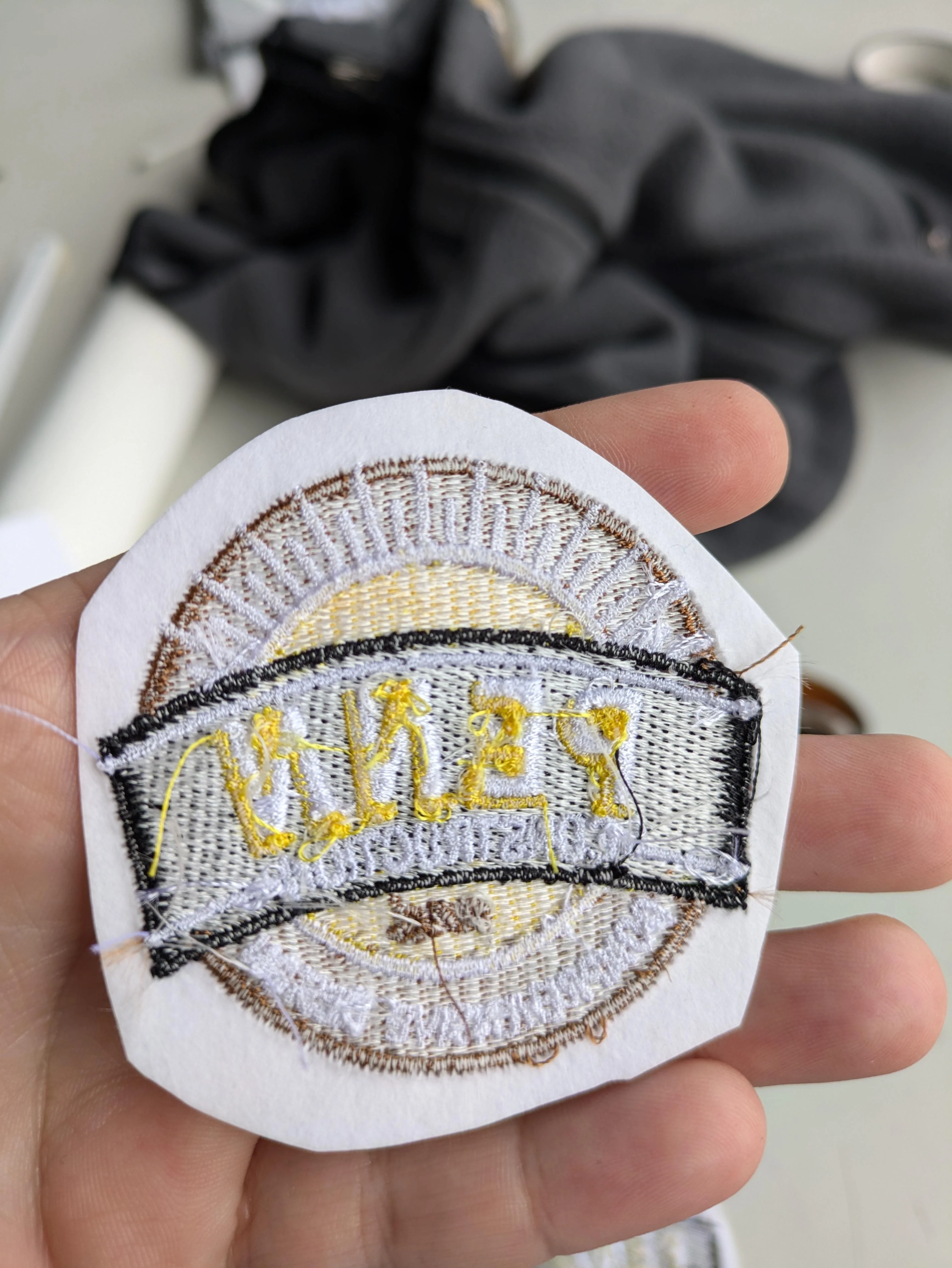 penn embroidered patch