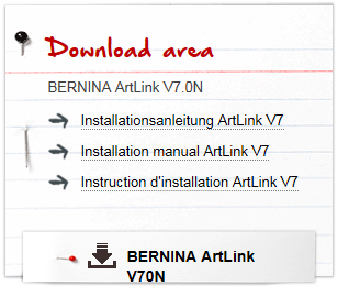 Bernina Artlink 8 anyone?