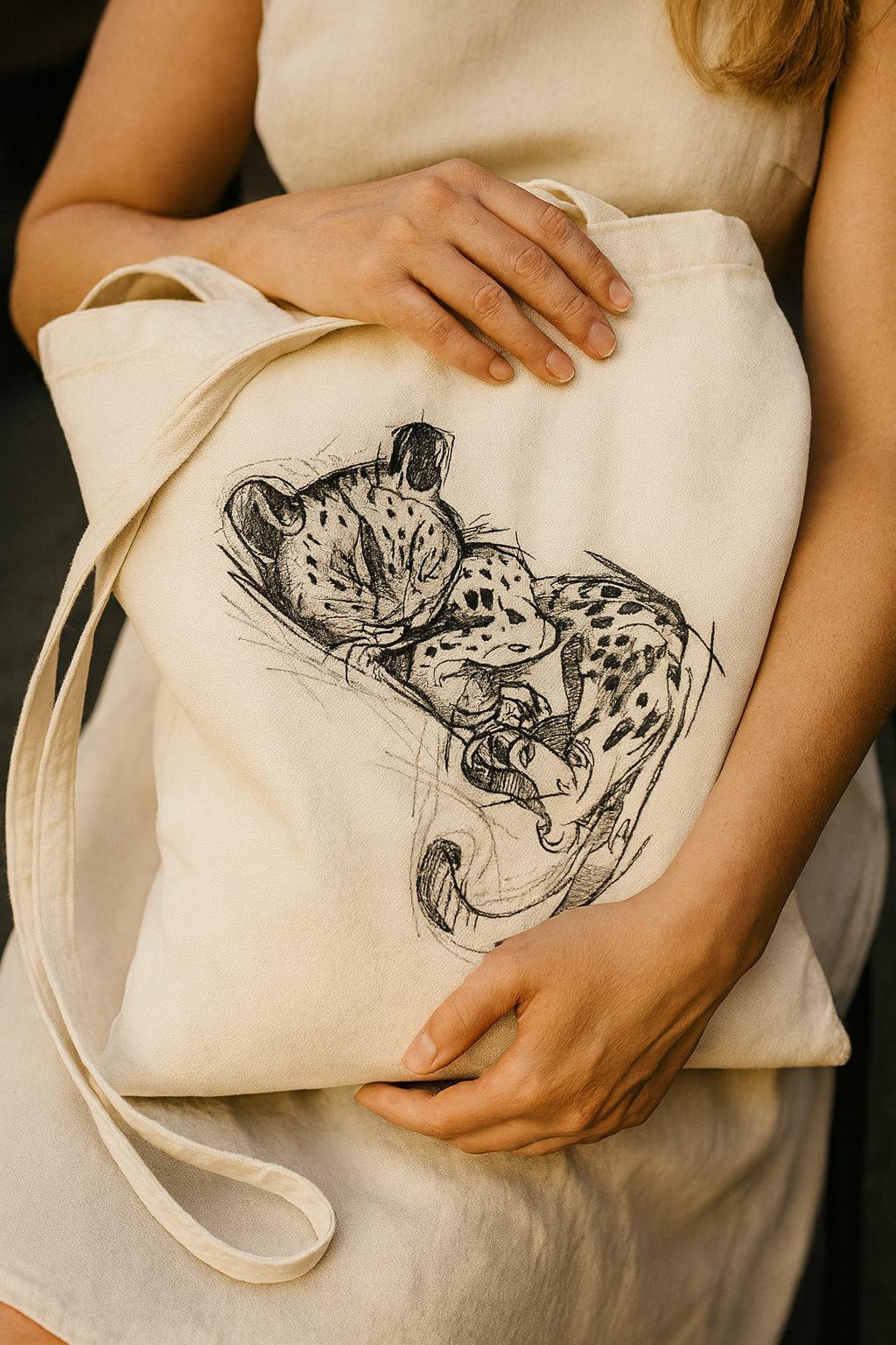 Create Unique Shopping Bags with Machine Embroidery 🪡✨