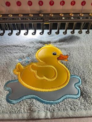 Vinyl Appliqué in Machine Embroidery Design