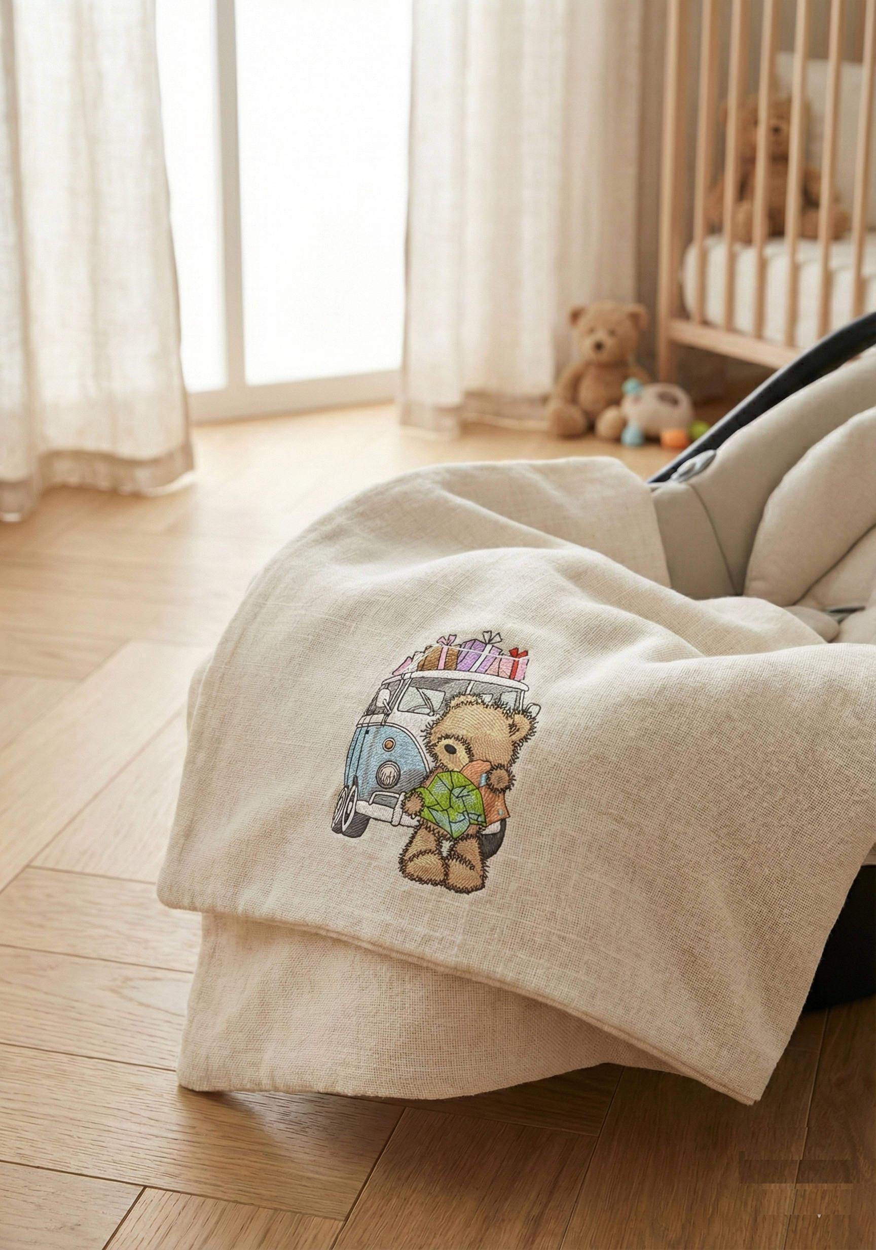 Embroidered Blankets for Children’s Rooms: Cozy & Timeless
