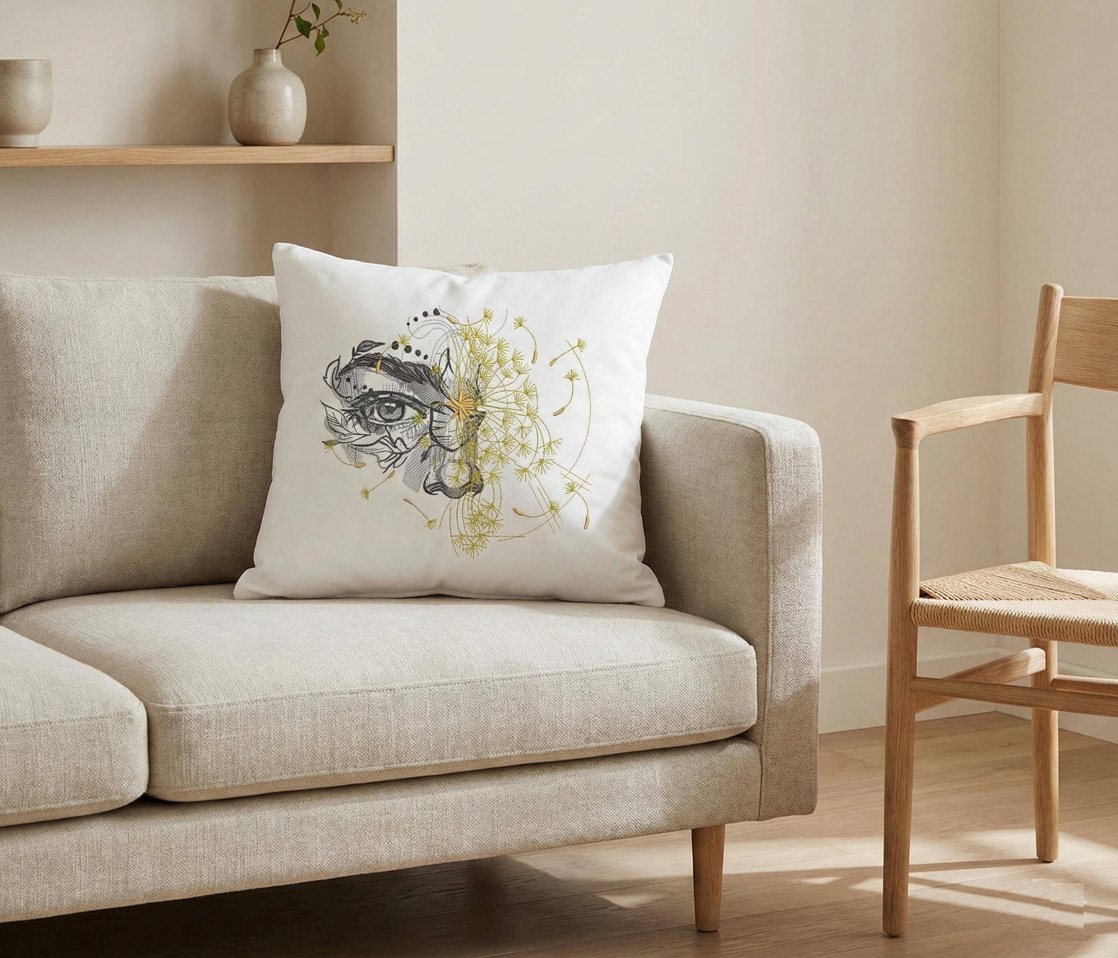 Embroidered Throw Pillows: Design, Materials & Techniques